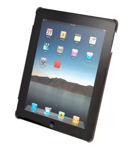 Handheld Rotating Holder Case for Apple iPad 4, iPad 3 and iPad 2 with Adjustable Hand Strap - Perfect for Commuting On The Train or Teaching - by DURAGADGET