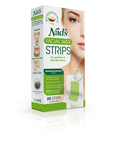 NAD's 20 Piece Facial Wax Strips