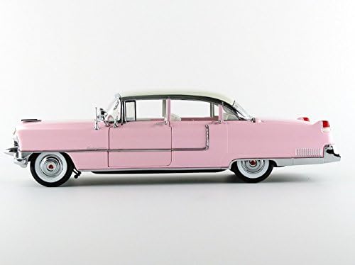 Greenlight 1/18 Scale diecast - 12950 Elvis 1955 Fleetwood Cadillac series 60, Green,pink - Image 5