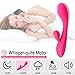 G Spot Rabbit Vibrator for Women - Seamless Dual Powerful Motor with 7 Vibration Modes Rechargeable Clitoris Stimulation Waterproof Wand Massager Couple Dildo Adult Sex Toys (Pink)