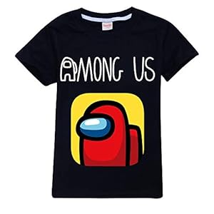 56 TianKoou Onder Us Cartoon Print Childrens Korte Mouw Tees Kleding Katoen T-Shirt