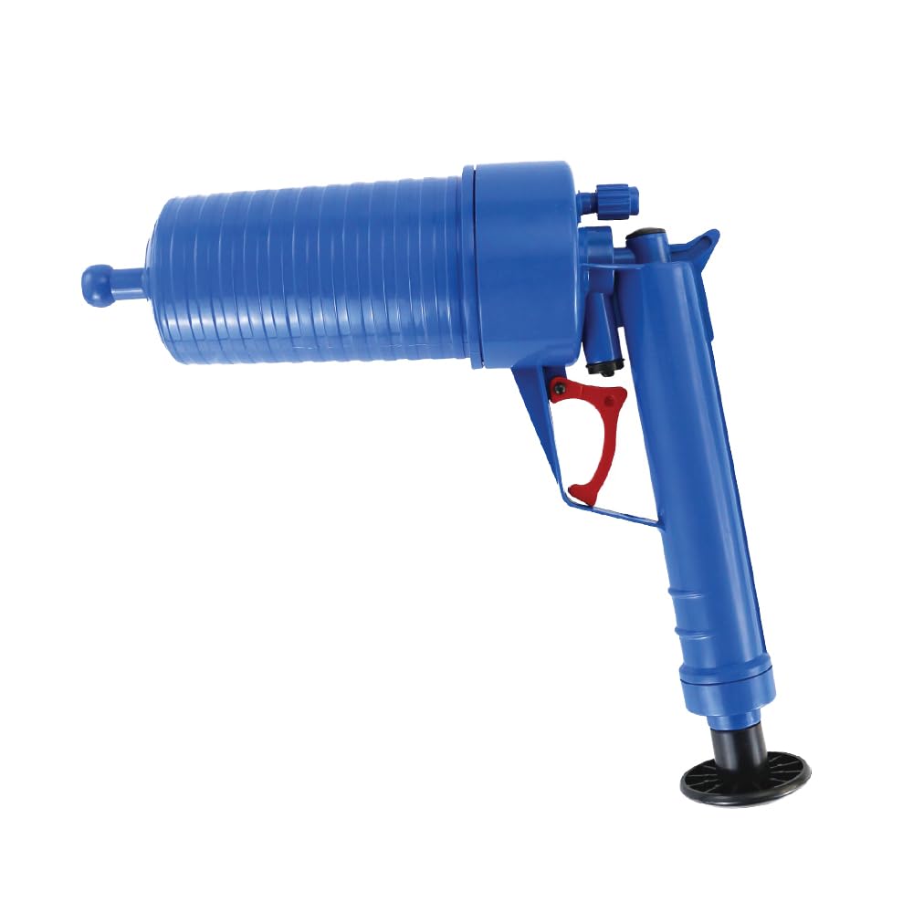 1ABOVE Drain Blaster, Powerful Multi-Drain Air Plunger Sewer Dredge Cleaning Tool, Large & Small Plunger Included, Clear Drains Fast