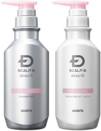 [ 医薬部外品 ] アンファー (ANGFA) スカルプD ボーテ ボリューム セット( 女性用 シャンプー & トリートメント パック ) 女のスカルプD 薬用シャンプー スカルプ [ ふけ / かゆみ / アミノ酸 / ノンシリコン ] 350ml