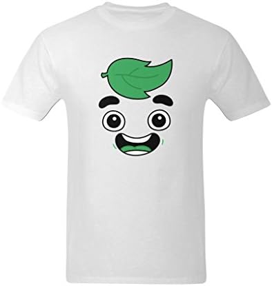 Welvga Men's Guava Juice Green Leave Cute And Funny T-shirts 2XL