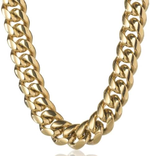 Amazon.com: LIFETIME JEWELRY 7.7mm Venetian Chain Necklace for