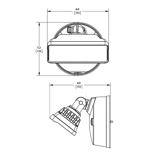 Halo TGS3S401FSRW Selectable (3000, 2500, 2000 Lumens) LED Flood