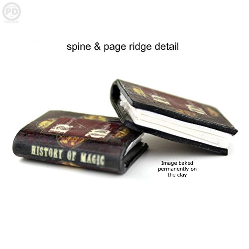 HISTORY OF MAGIC School of Magic Mini Book FRAMED Home Décor Ornament by Book Beads - Thumbnail 3
