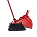 O-Cedar Dual-Action Angler Broom with Dust Pan