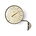 Taylor Heritage Metal Dial Thermometer, Easy to Read Numbers for Patio, Pool, and Indoor Areas, Bronze Trim, 4.25-Inch