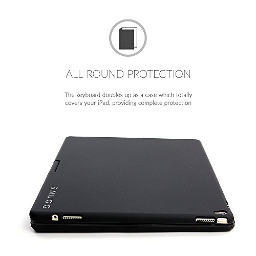 Snugg iPad Mini 5 / iPad Mini 4 Keyboard Backlit Wireless Bluetooth