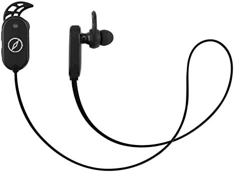 New Athlethic Bluetooth v4.1 Stereo Workout Headphones, Noise-Cancelling Wireless Earbuds, Sweatproof Sports Running Earphones for Gym, Secure-Fit Headset w/ Built-in Microphone USB Rechargeable