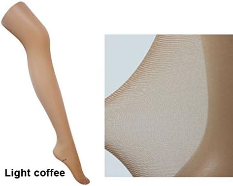 XMISS Pantyhose Stockings Tights Leggings 20D Thin Korean Fashion XTM112 3 Pairs (Light Coffee)
