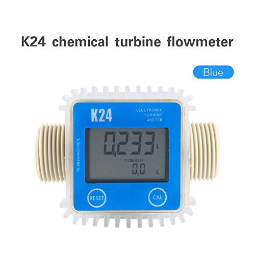 Digital Flow Meter,Professional K24 Turbine Digital Diesel Fuel Flow Meter For Chemicals Water