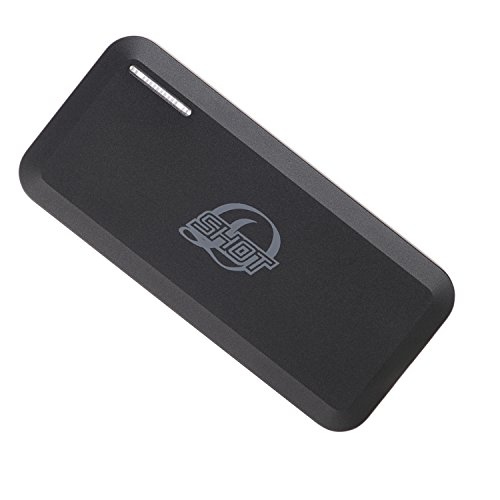 Dshot USB 3.1 CNC Aluminum Aluminum mSATA to USB3.1 Type-C/USB-C SSD Enclosure Adapter Case, Built-in ASM235CM Controller,Support MBR/GPT/ NTFS/exFAT 1TB (Black)