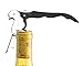 True Truetap Double Hinged Professional Waiter's Corkscrew - Wine Key and Wine Opener for Wine Bottles, Black