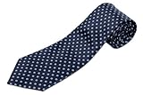 100% Silk Extra Long Tie with Polka Dots (63