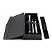 Rollerball Pens Fine Point, Micro 0.5mm Black Ink for Men with Pen Bag and 2 Refills