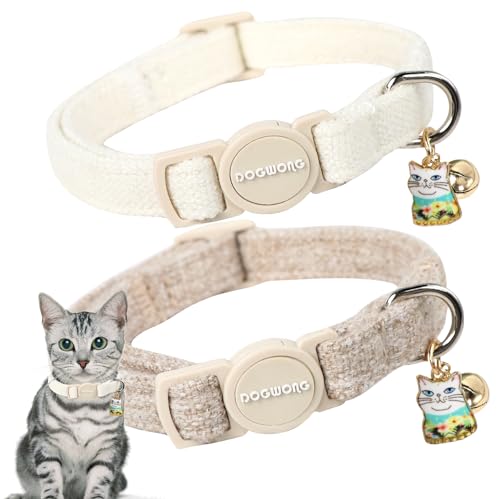 DOGWONG Hemp Cat Collar