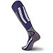 Pure Athlete Ski Socks Warm Merino Wool - Best Lightweight Thin Ski Snowboard Sock Women Men