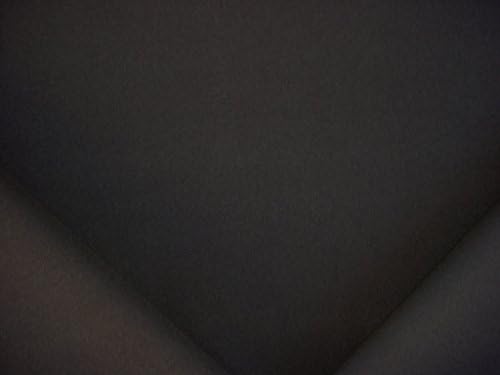 American Silks 3100 Sensuede Flannelsuede Flint - Soft Black Designer Faux Suede Leatherette Microfiber Upholstery Drapery Fabric - By the Yard