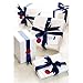 VATIN Double Face Deep Navy Blue Satin Ribbon 1