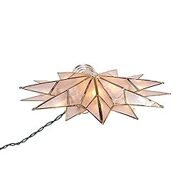 Kurt S. Adler UL3141 9.84" Brass Plated 7-Point