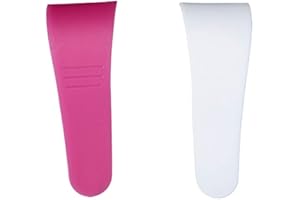 ccHuDE 20 Pcs Hair Removal Spatulas Sticks, Plastic Mask Scraper Waxing Applicator Depilatory Creams Hair Waxing Removal Tools, Ergonomic Design, Reusable, Comfortable to Hand Feeling, Unisex