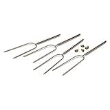 Woodturning Project Kit for Stainless Steel Campfire Roasting Fork, 4-Piece