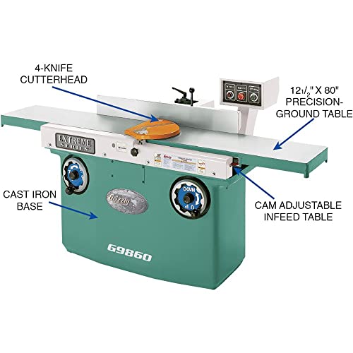 Grizzly Industrial G9860 The Ultimate 12" Jointer Pricepulse