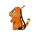 FAB Boys' Charmander Plush Backpack, Orange, 15'