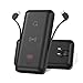 10000 mAh Q Wireless Portable Power Bank Charger High-Speed Charging 5.1A PD18W Fast Charge with Built in Cable AC Wall Plug&Quick Charge External Battery Pack for All mobilephone