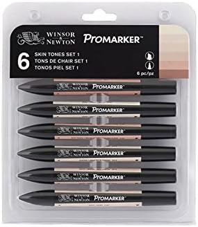 PROMARKER Skin Tones Set and A4 BLEEDPROOF PAD