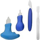 XINMEIWEN 4Pack Model Separator Model Part Opener Basic Tool Set for Building Splitting Car Model Airplane Model (Blue)