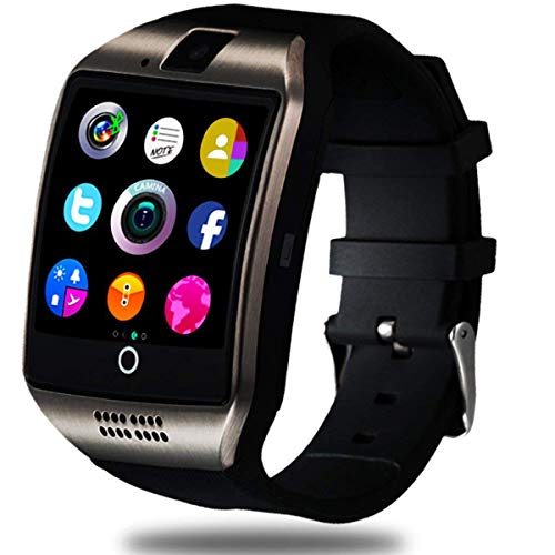 Smart Watch Android Phones,Android Smartwatch Touchscreen Camera,Smart Watches Text,Bluetooth Watch Phone SIM Card Slot Watch Cell Phone Compatible Android iOS Men Women Youth