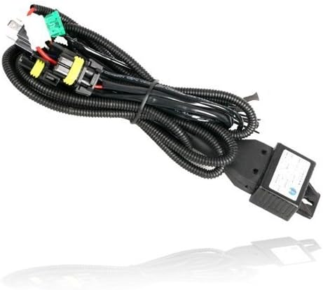 Amazon.com: 9007 H/L HID Kit Wire Relay Harness for Bi-xenon Kits