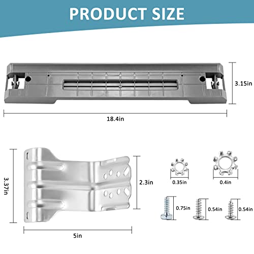 UPGRADED SKK7A SKK8K Fits for Samsung Stacking Kit Washer & Dryer (27