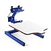 Mophorn Screen Printing Machine 1 Station 4 Color Screen Printing for T-shirt DIY Screen Printing Press Silk Screen Removable Pallet
