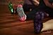 Toe TalkWarrior Chick Non Slip Grip Socks for Pilates Yoga Barre Tai Chi Dance Meditation & Mindful Living