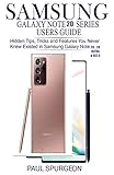 Samsung Galaxy Note 20 SERIES USERS