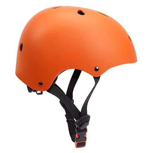 Glaf Kids Bike Helmet Toddler Helmet Multi-Sport Skateboard Scooter Cycling Helmet CPSC Certified Impact Resistance Ventilation Adjustable Kids Helmet for Kids Youth 3-14 Years Old +ï¼ˆOrangeï¼ŒSmallï¼‰