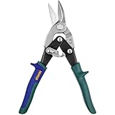 Irwin 2073112 Compound Leverage Aviation Snip, Cuts Right and Straight