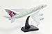 TANG DYNASTY(TM) 1:400 Standard Edition Air Bus A380 Qatar Airways Metal Airplane Model,Diecast Plane,for Collecting and Gift