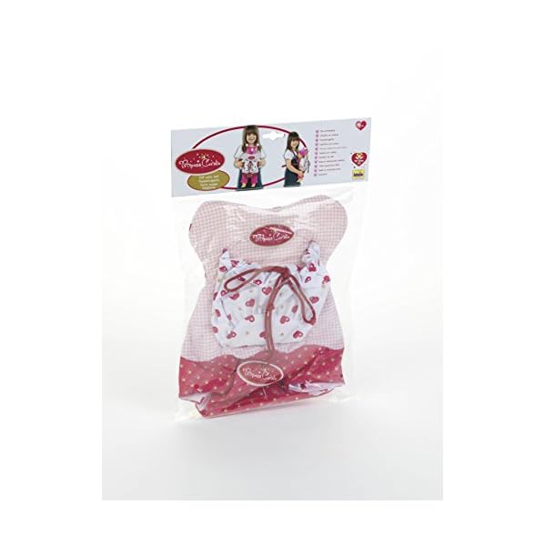 Theo Klein 1668 Baby Coralie Puppen-Bauchtragesitz | Verstellbare Gurte | Maße: 34 cm x 24,5 cm x 2 cm | Spielzeug für Kinder ab 3 Jahren – Bild 3