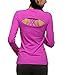 Sumtory Women Breathe Fitness Active Yoga Tops Long Sleeve Back Lip Hole Shirt