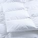 The Ultimate White Down Alternative Comforter Duvet Insert Double Brushed for Superior Softness and Washable Queen 74 Oz Fill