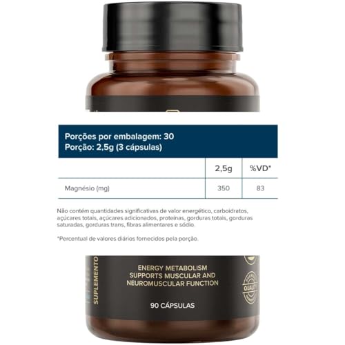 Mg Complex - 4 Tipos de Magnésio - 90 Capsulas - Essential Nutrition