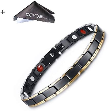 Titanium Magnetic Therapy Health Bracelet - 2018 New Pure Row 4 Elements Magnetic Therapy Bracelets (women)