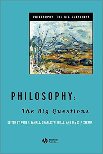 Sample R Philosophy The Big Questions Sample Ruth J Mills Charles W Sterba James P Amazon De Bucher