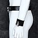 Eastern Delights Women's Lock Female Masturbation Adjustable Leather Chastity Belt Device with Handcuffs