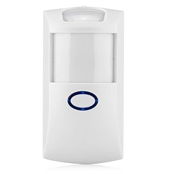 Zhuhaimei,Sensor de Movimiento infrarrojo inalámbrico del Cuerpo Humano del Detector para la Alarma de la Seguridad del Smart Home(Color:Blanco): Amazon.es: ...